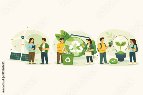 Green Living and People