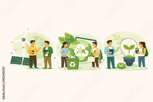 Green Living and People