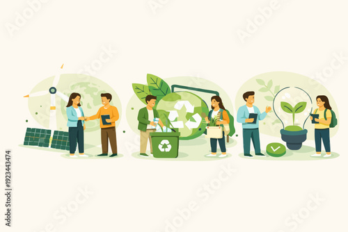 Green Living and People