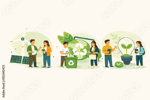 People and Green Energy Ideas