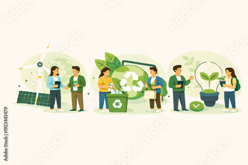 Green Living and People