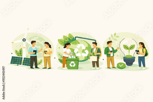 Green Living and People