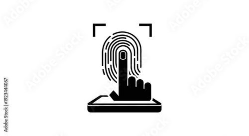 Biometric Fingerprint Smartphone Security System.