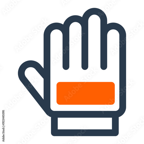 Hockey glove protective gear player equipment