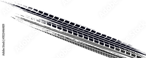 Car tread silhouette. Grunge mud splash texture Vector textured tire print. Design element.