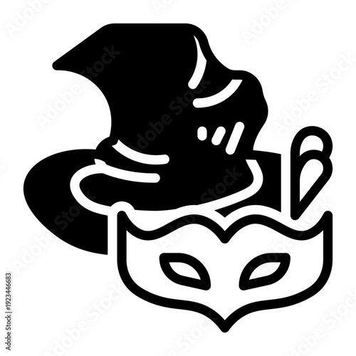 Network icon, glyph icon style