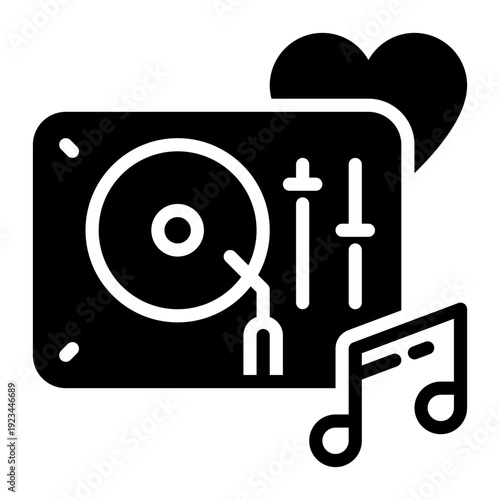 process icon, glyph icon style