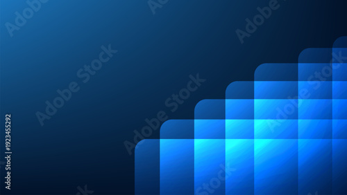 Abstract background with layered gradient light colors, modern and creative design
