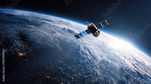 Satellite Orbiting Earth