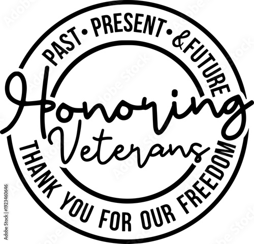 Honoring Veterans Thank you for our freedom svg, Memorial day svg