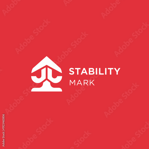 Stability Mark Logo White Icon.
