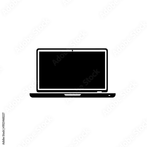 Laptop Computer Device Technology Icon.
