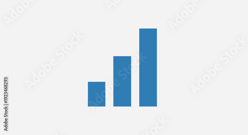 Free Download Blue bar chart graph bars. - GFXLoad