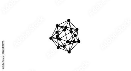 Geometric molecular structure model.