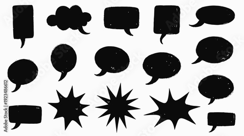 Hand drawn arrow doodles - Sketchy black arrows set, Marker pen pointer icons, Curvy directional symbols
