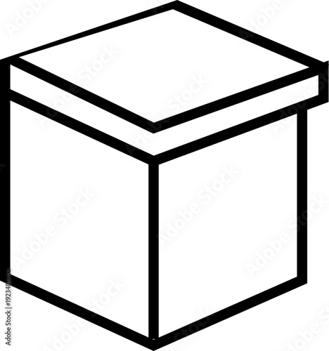 Retail storage and inventory containers drawer icon, in bold style: storage bin, metal shelf, pallet, crate, file box, lockable cabinet, storage paper, plastic drawer, label holder. Vector icons