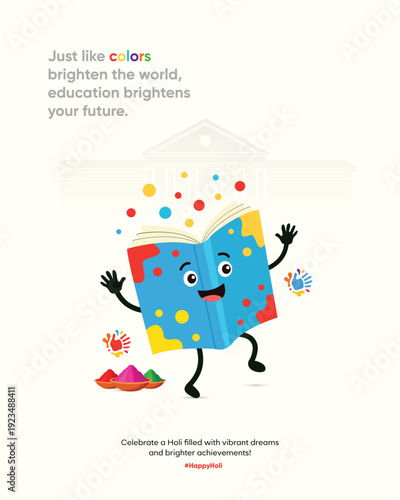 Creative Holi Celebration Designs for Education, Technology & Healthcare Sectors – Ideal for Social Media, Web Banners, Print Campaigns, Stories, and Status Posts
