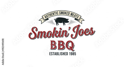 Smokin Joes BBQ Logo Design.