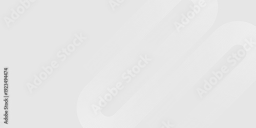 Clean minimal white background with smooth abstract lines and refined style.