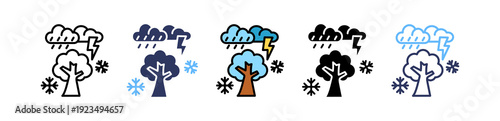 Ice Storm multiple icon