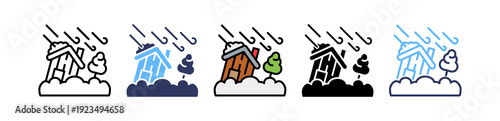 Snow Storm multiple icon