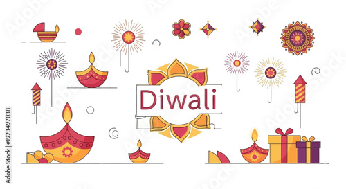 Diwali Festival Lights Decor.