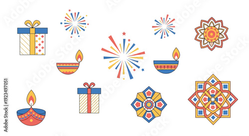 Diwali Festival Lights Decor.