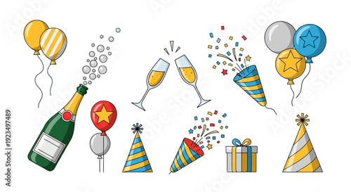 Party Celebration Happy Time.