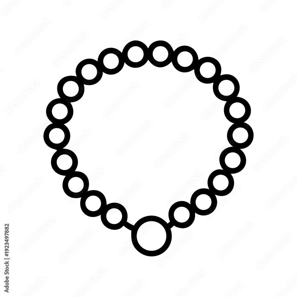 Obraz premium Prayer Beads Icon