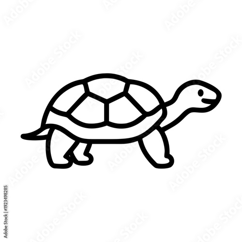 african spurred tortoise icon