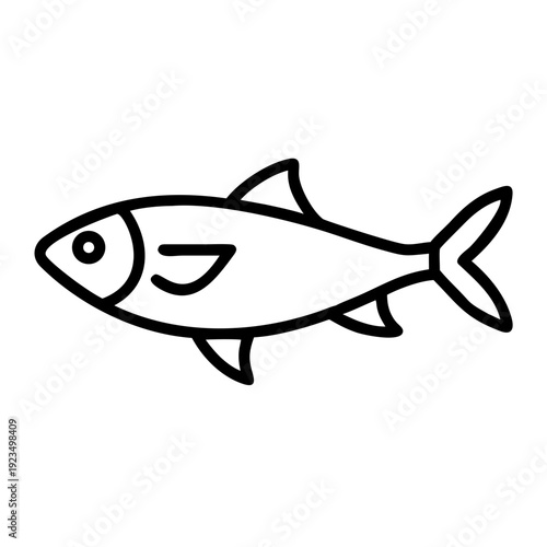 fish anchovy icon