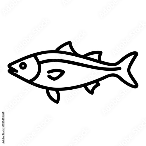fish european hake icon
