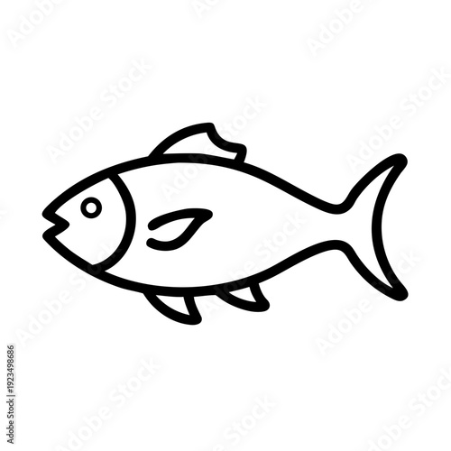 Fotografija fish freckled dace icon