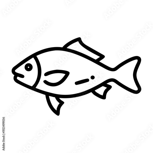 fish tilapia icon