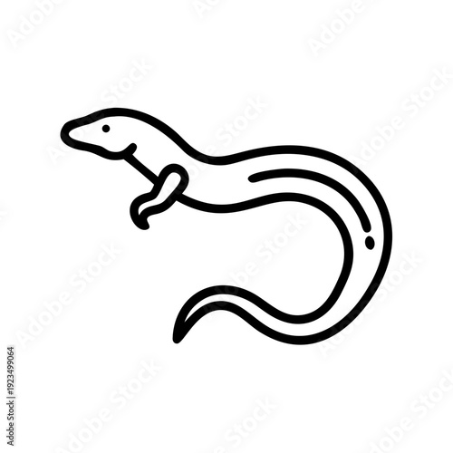glass lizard icon
