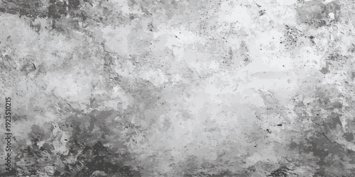 Abstract gray concrete wall texture for backgrounds and text design. rough texture created with dabbed on grey and black watercolor