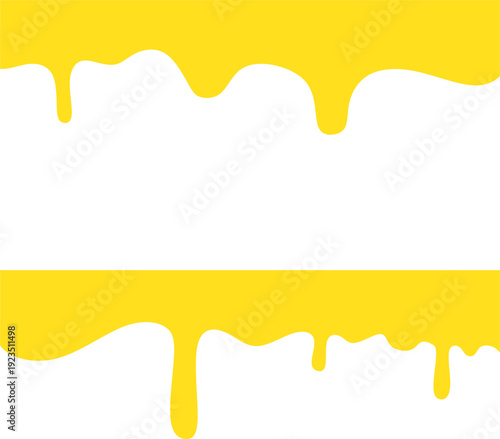 A set of melting and dripping cheese.  Cheese on transparent background. leak, splash, spilled liquid.