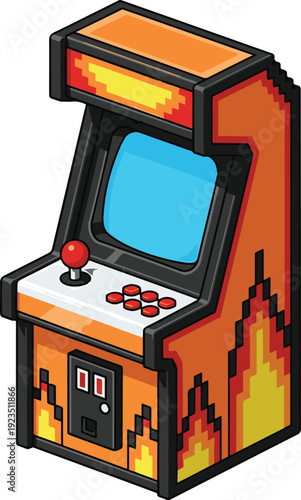 Retro Arcade Machine
