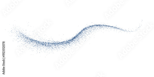 Abstract blue wave background design with a liquid water pattern and light bubble decoration illustration