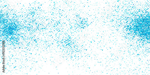 A liquid blue water drops background features a wet rain pattern on glass with a splash of watercolor ink and bubble droplets for a light vector wallpaper design