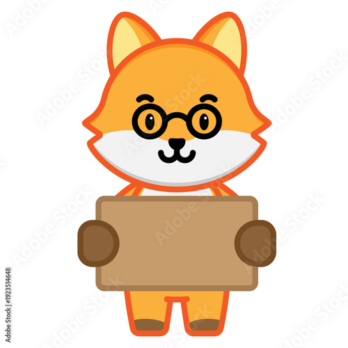 Cute Fox Illustration