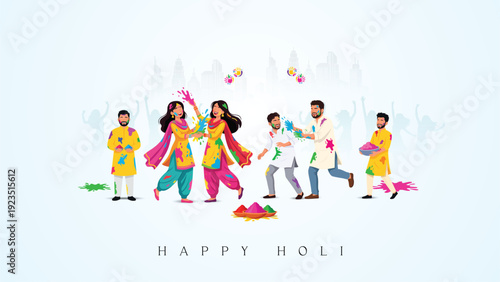 Creative Holi Celebration Designs for Education, Technology & Healthcare Sectors – Ideal for Social Media, Web Banners, Print Campaigns, Stories, and Status Posts
