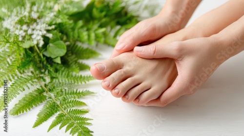 Relaxing Foot Massage with Gentle Hands