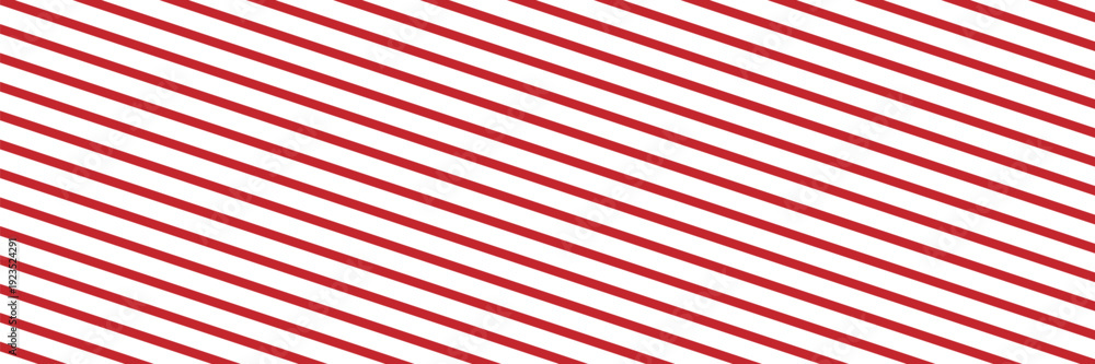 Obraz premium Striped candy cane seamless pattern. Red line Xmas gift wrap, winter holiday present wrapping paper.