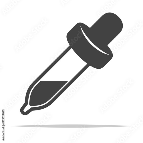 Eyedropper icon transparent vector isolated illustration