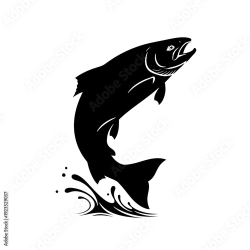 silhouette of a fish