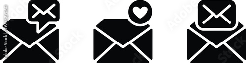 Email and Message Notification Icons