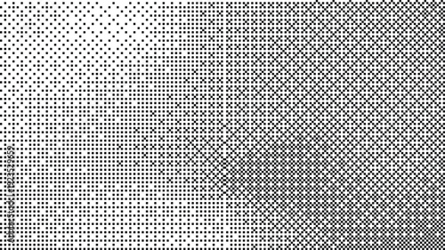 Pixelated bitmap dither effect abstract vector graphic