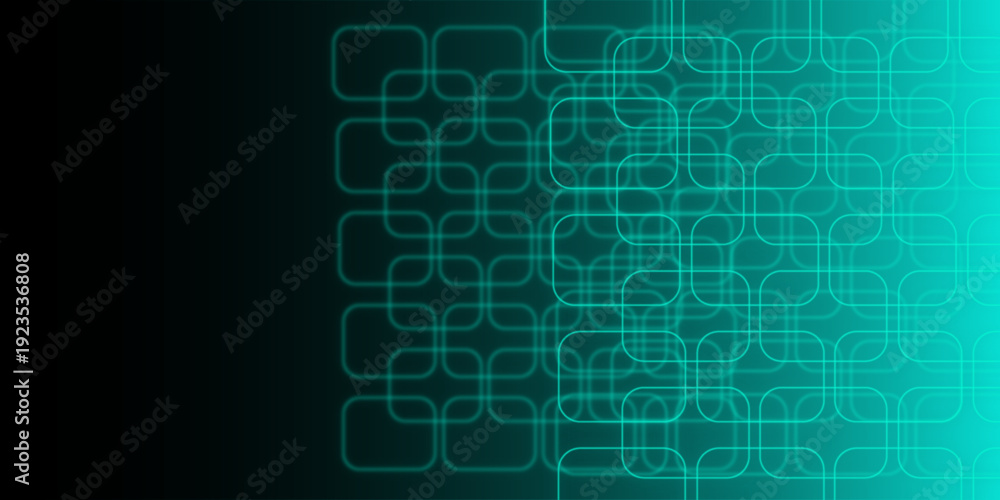 Obraz premium Abstract blue binary code background with glowing digital numbers and futuristic technology design