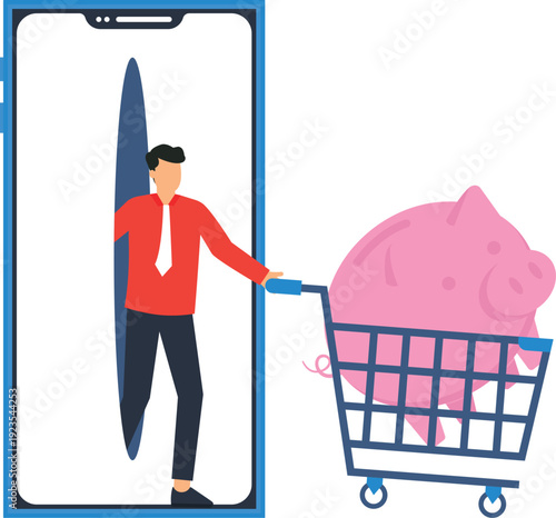 Business Profit word lightbulb rocket launch financial success market growth corporate strategy investment return rapid development idea innovation